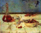 保罗 高更 : Still Life with Cherries